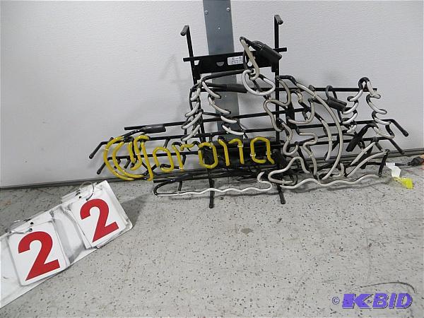 lot 22 image: Corona Fish Neon Sign
