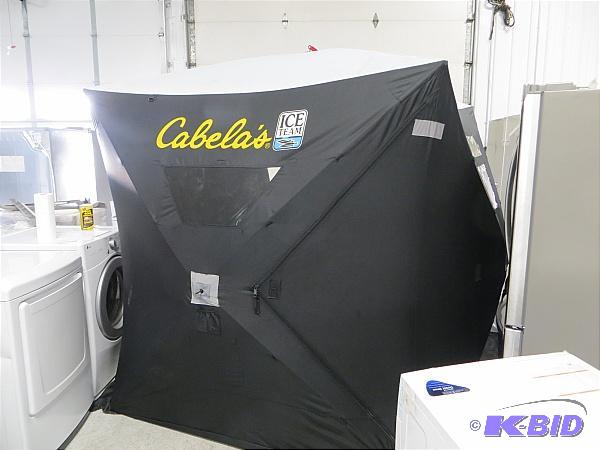 lot 46 image: Cabelas Portable Fish House