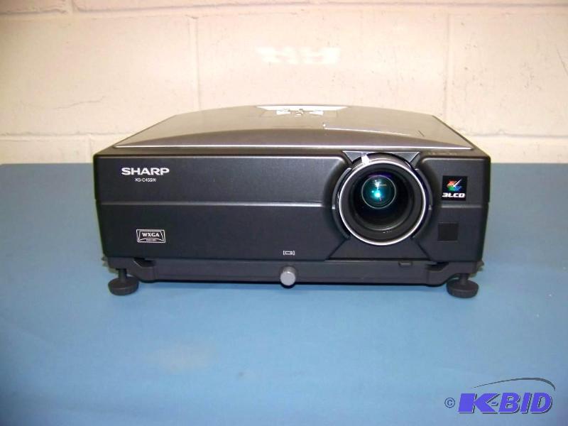 lot 11 image: Sharp, XG-C455W, WXGA, LCD Projector