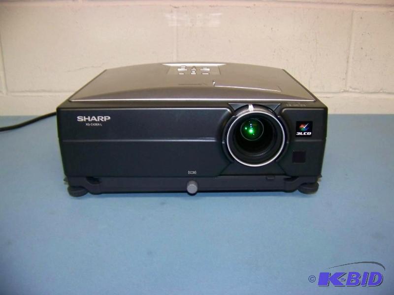 lot 12 image: Sharp, XG-C435X-L, LCD Projector