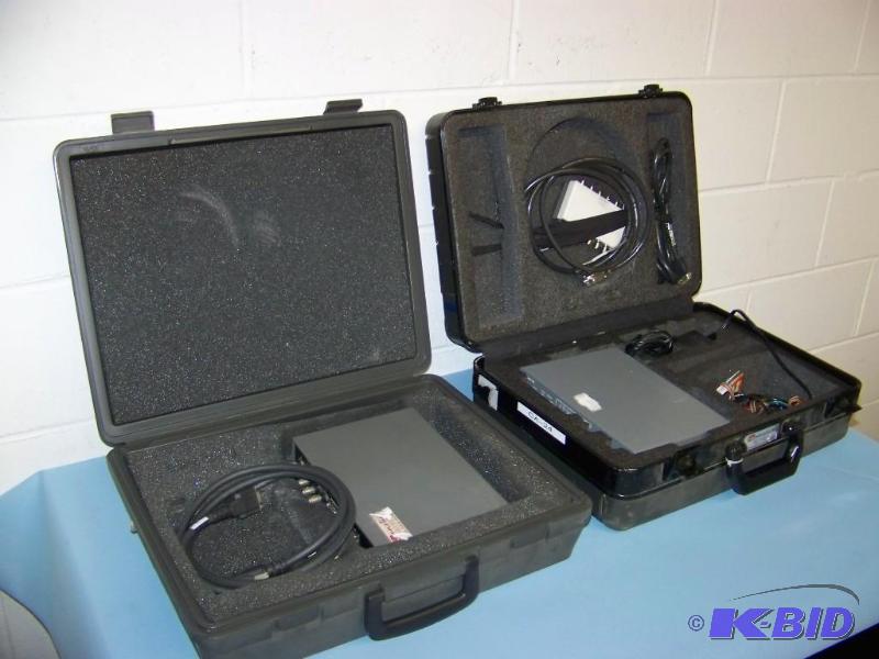 lot 68 image: (2) Extron Electronics units in custom, hard-sided, Extron Cases