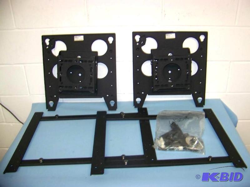 lot 77 image: (2) Chief Manufacturing, Large, Tilt Pole Mounts and Brackets