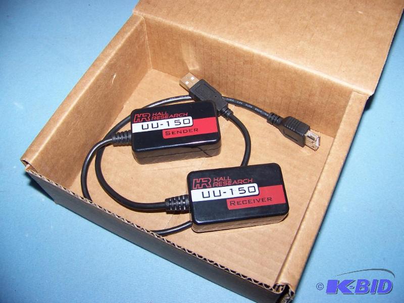 lot 78 image: Hall Research, USBCat5 Extension System (Transmitter and Receiver)