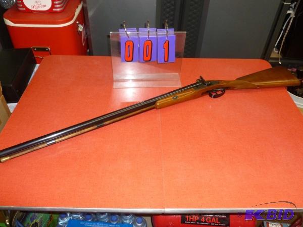 Navy Arms 12 gauge black powder double barrel...
