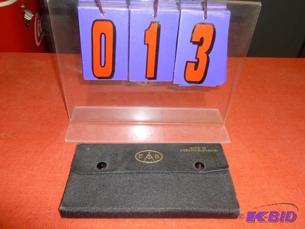 F and B drafting set and gauges. Made in Czec...