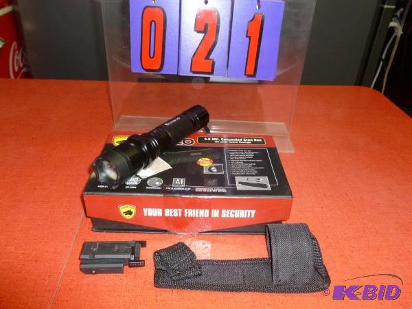 Diablo flash light stun gun with laser sight....