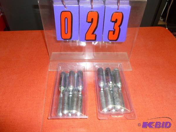 2 boxes of c02 cartridges. As shown. Terms. C...