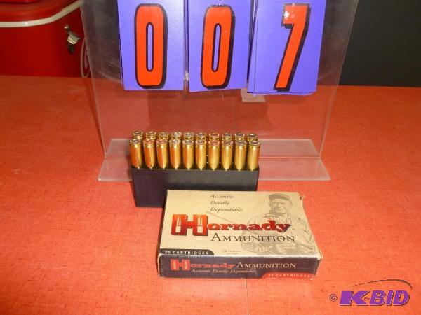 Hornady 25-06 riffle ammo. 117 grain sst cust...