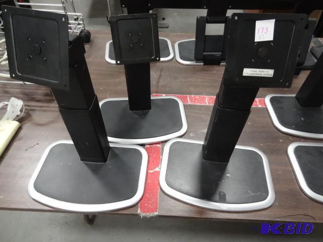 lot 173 image: 3 Computer Monitor Stands...