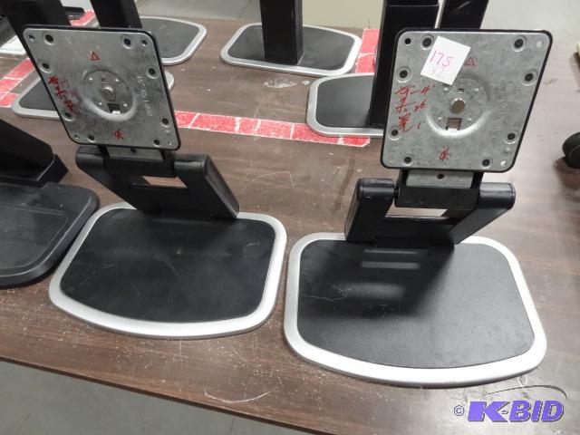 lot 175 image: 2 Computer Monitor Stands...