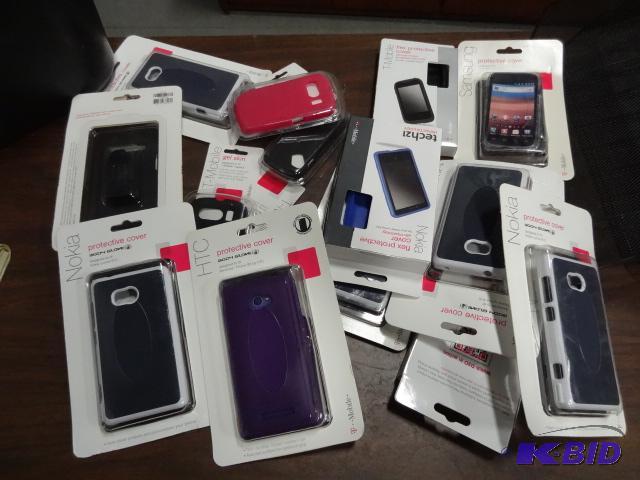 lot 201 image: 15 Misc Cell PHone Covers...