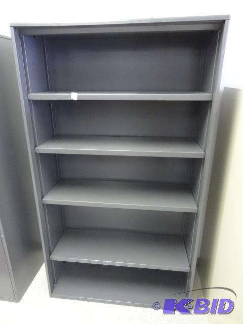lot 30 image: Metal Book Shelf 36 X 14 X 63...