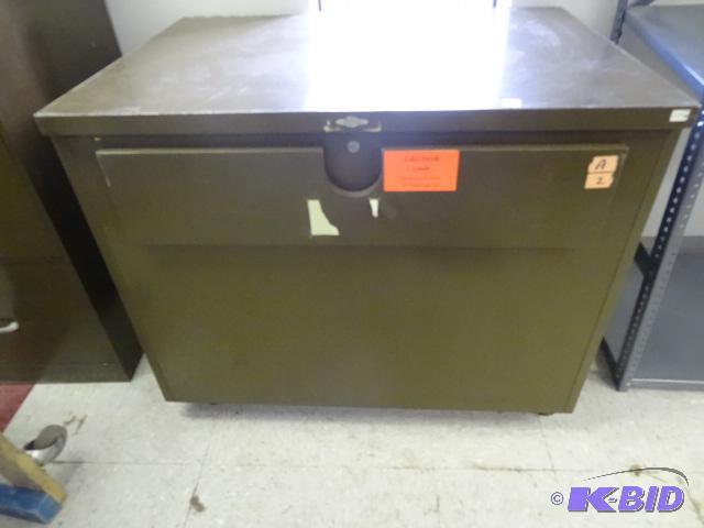 lot 68 image: Hanging Plan FIle Cabinet. Guts have been rem...
