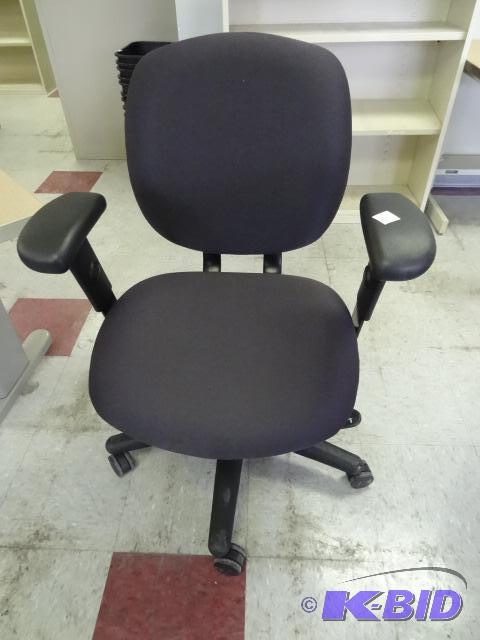 lot 77 image: Office Chair on Wheels...