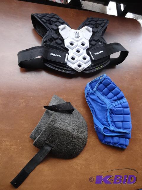 lot 118 image: Knee Pads, Brine Triumph Chest Pad...