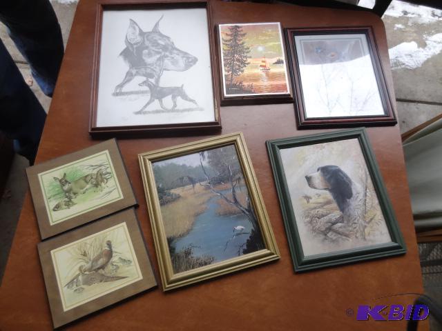 lot 129 image: Doberman Pincher Sketch, 97200. Misc Picture...