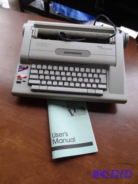 lot 143 image: Smith Corona Display DIctionary Typewriter...
