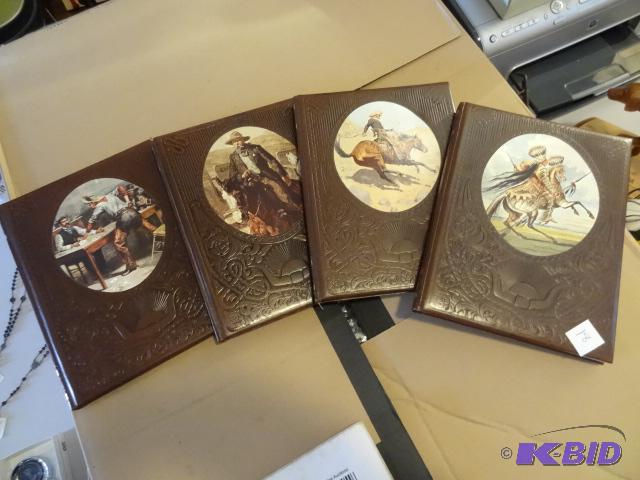lot 18 image: Tim Life Old West Books. Qty 4...