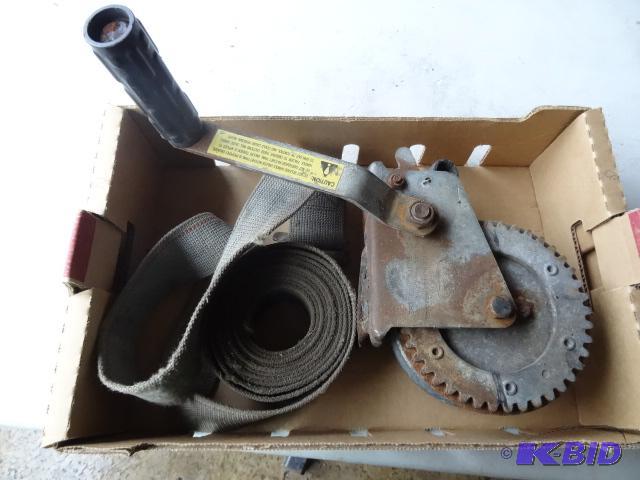 lot 183 image: Strap Winch. Comes with Extra Strap...