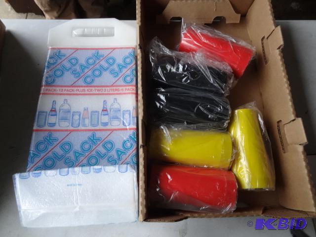 lot 188 image: Plastic Glasses and Cold Sack...