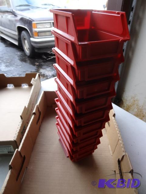 lot 216 image: 10 Hardware Bins, 4 X 6 X 3...