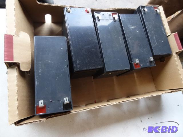 lot 217 image: 12 Volt Batteries, BB Battery, HR 9-12. Qty 5...