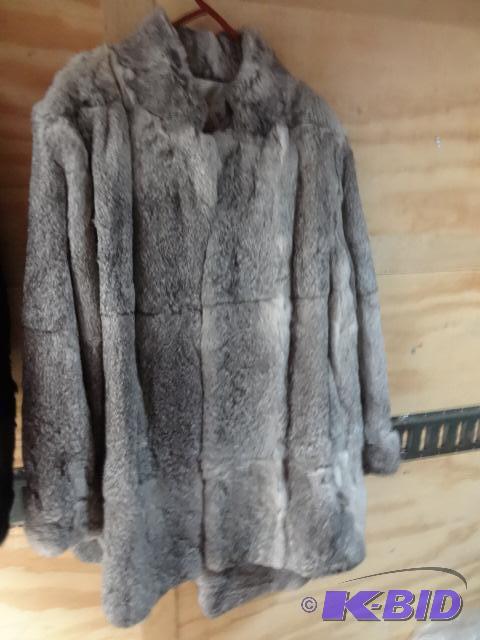 lot 228 image: Fur Coat, Comes with Extension Piece to Make ...
