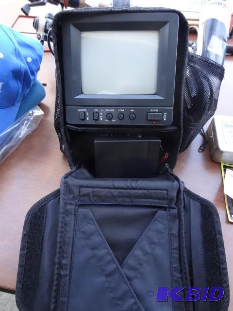 lot 26 image: Fishcam Ice Fishing Camera. Black and White. ...