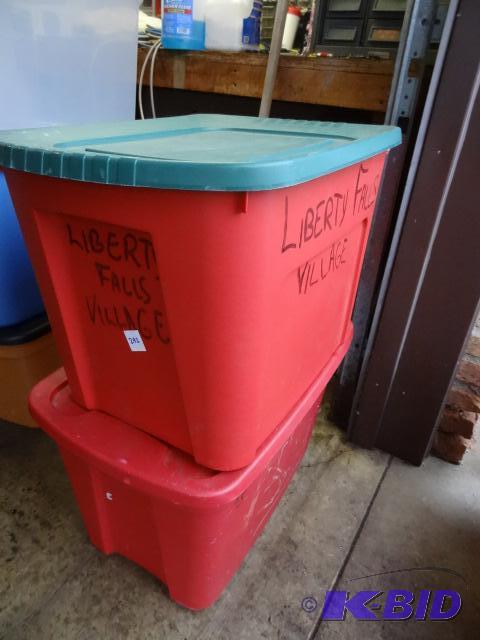 lot 292 image: 24 X 17 X 17 Totes Qty 2...