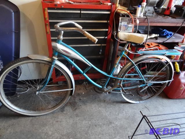 lot 34 image: Sears J.C. Higgins Vintage Bike...