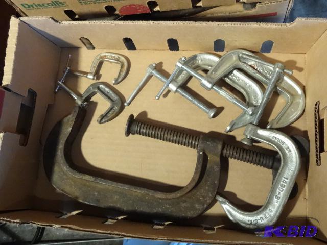 lot 60 image: 6 C Clamps...