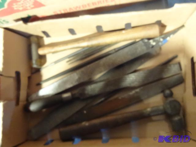 lot 63 image: 2 Hammers and Misc Files...