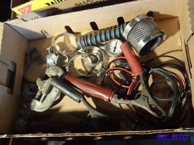 lot 66 image: RIdgid Pipe cutter, Hose Clamps, Other Misc....