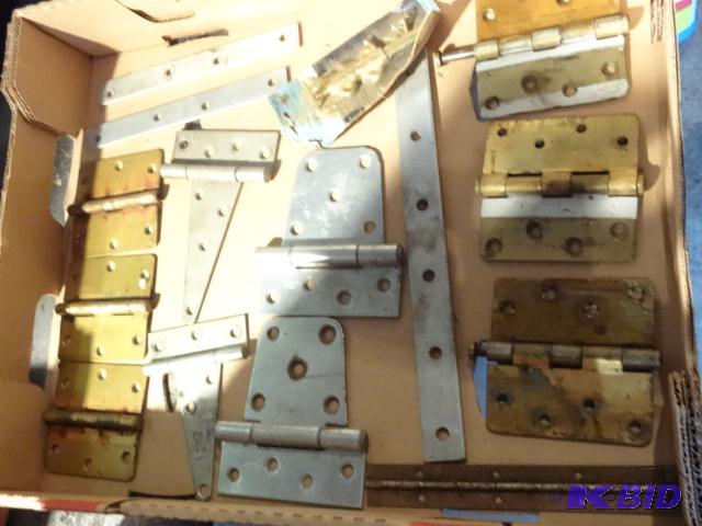 lot 68 image: Box of Misc Hinges...