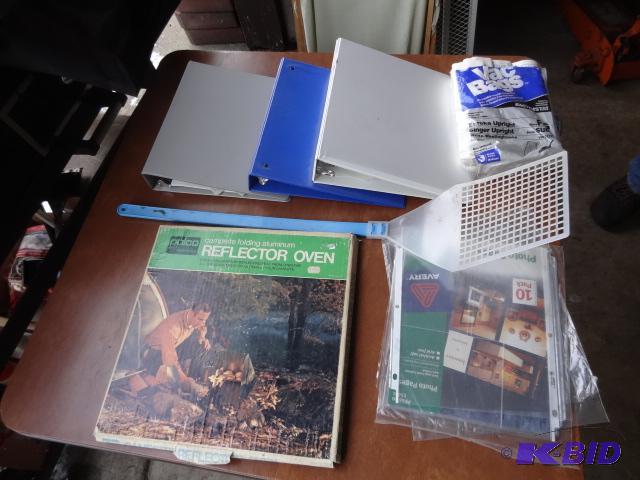 lot 84 image: Eureka F and G Vaccum Bags, 3 Ring Binders, P...