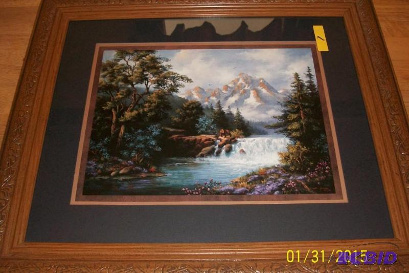 HOME INTERIOR PICTURE WITH BLACK BEAR