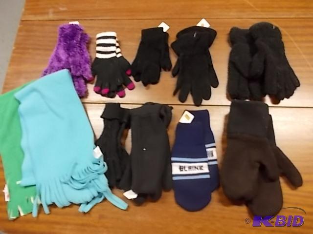 Gloves, Mittens, Scarves