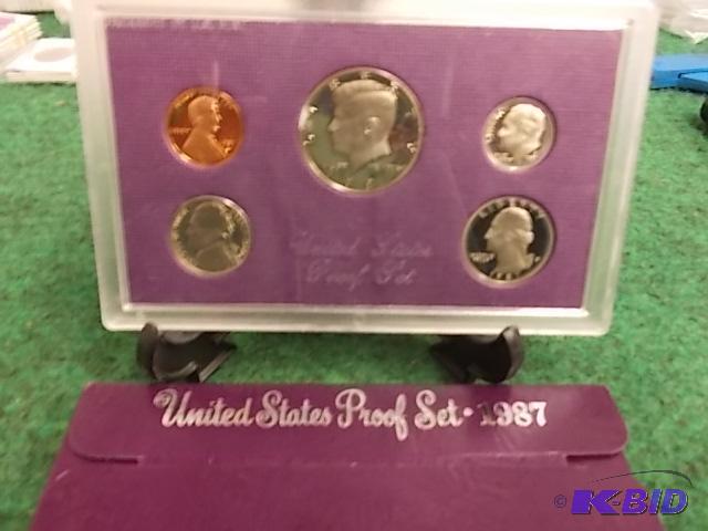 lot 13 image: 1986 US Proof Set...