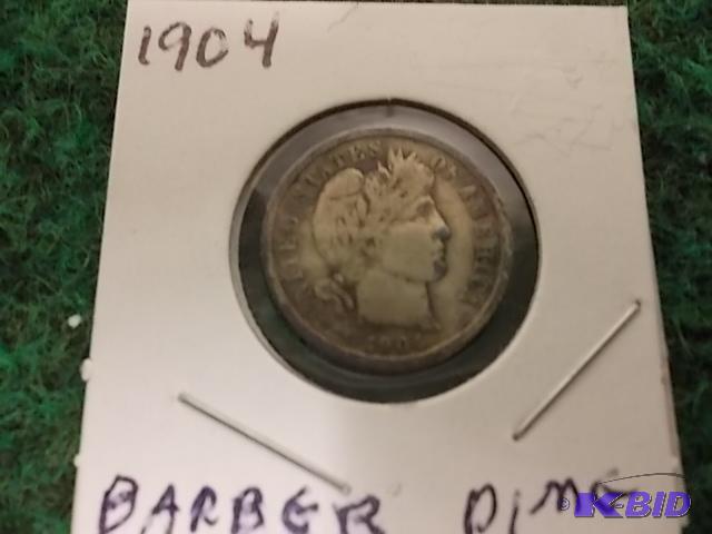 lot 32 image: 1904 Barber .10...