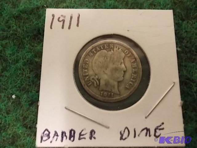 lot 33 image: 1911 Barber .10...