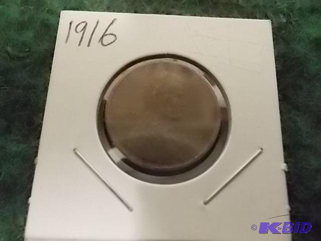 lot 41 image: Set Of 1916 Lincoln Cents P,D,S...