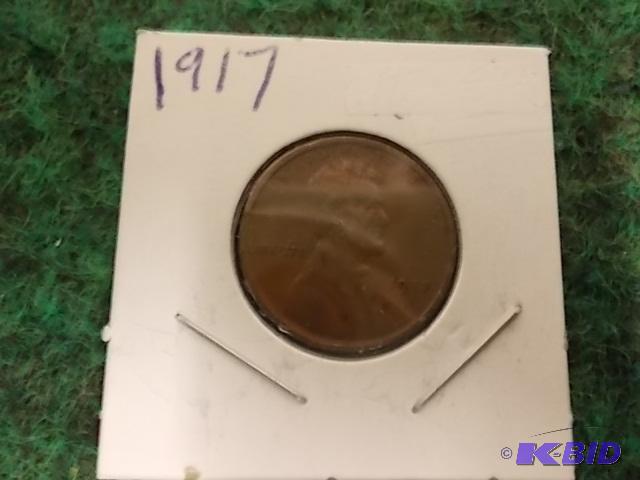 lot 43 image: Set Of 1917 Lincoln Cents P,D,S...