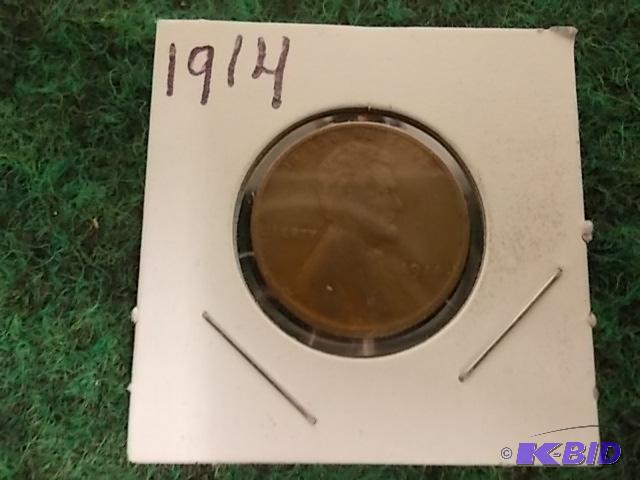 lot 46 image: 1914 Lincoln Cent...