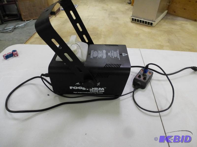 lot 29 image: American DJ Fog Machine  Model- Fog Sto...