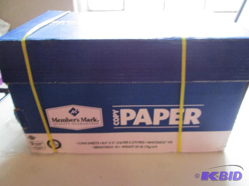 lot 206 image: Menbers Mark quality guareenteed 5000 sheets ...