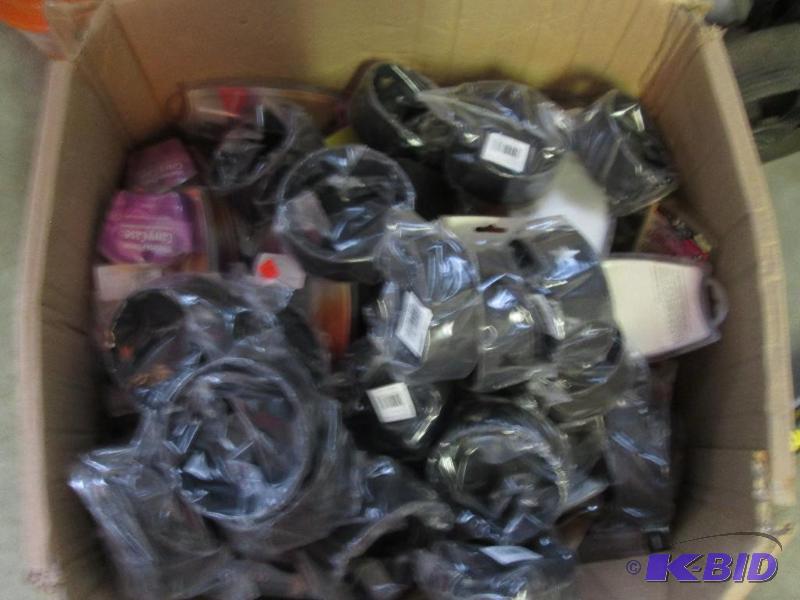 lot 248 image: mixed lot of cell phone cases and metal bowls...