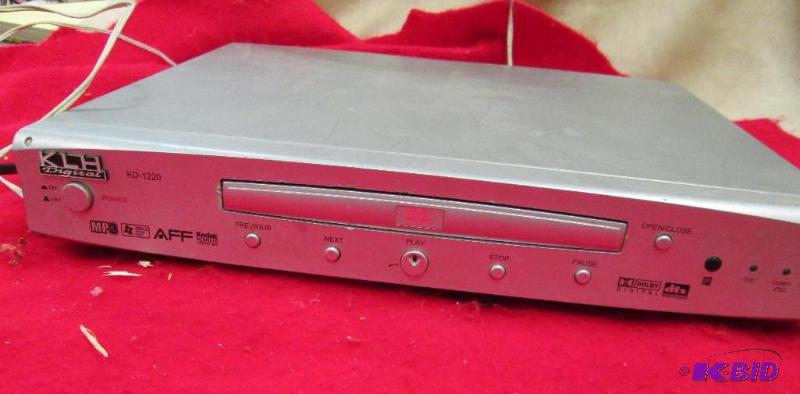lot 40 image: KLH Digital DVD Video player---Used...
