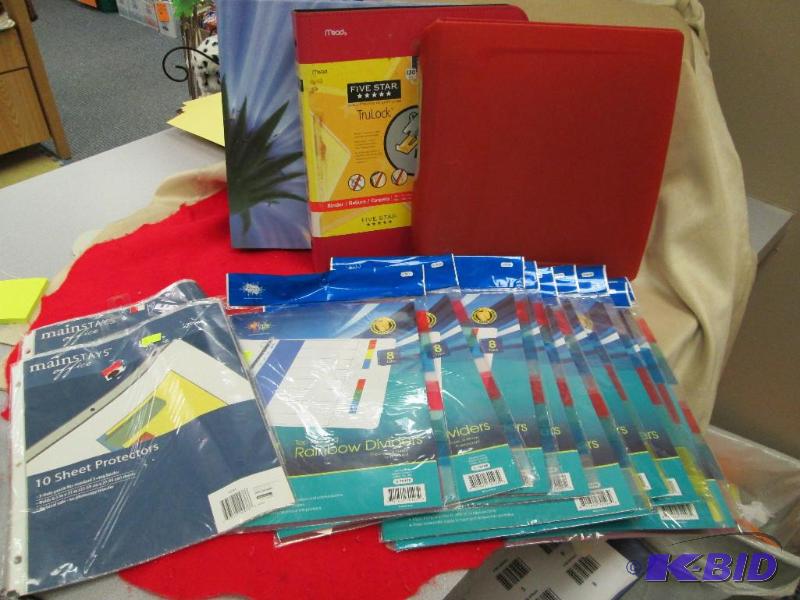 lot 7 image: Qty 20 Kaizen Top Loading Rainbow Dividers, M...