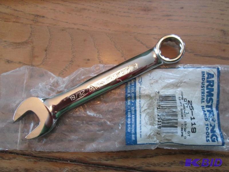Armstrong chrome wrench, 1932 new...