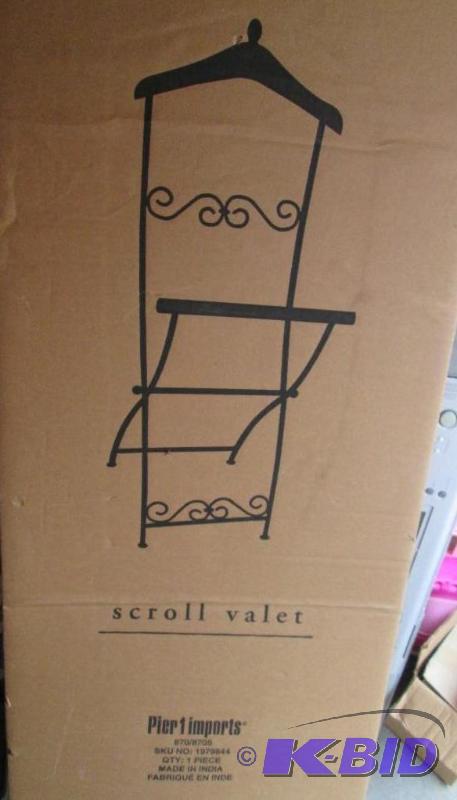 New unopened Pier 1 Imports scroll valet...